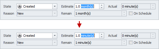 task estimation duration units