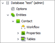what is database entity